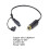 Motorcycles DIN Hella Powerlet Plug To SAE Adapter Connector Extend Cable 35cm 2
