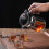 Professionele theepot met knop en filter van borosilicaatglas 2