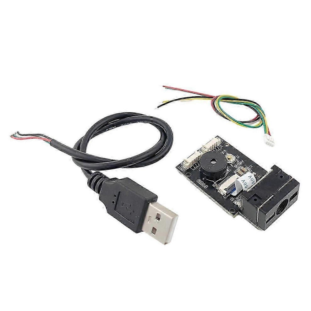 New Gm65 Usb Wired Barcode Scanner 1D 2D Bar Code Reader Qr Code Reader Module Cmos Buzzer Suitable 9421490190902