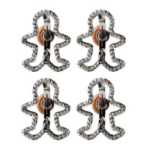 Cookie Cutter Bakverk Pressform Pepparkakor Man Ravioli Cutter Dumpling Spets Embossing Device Cake