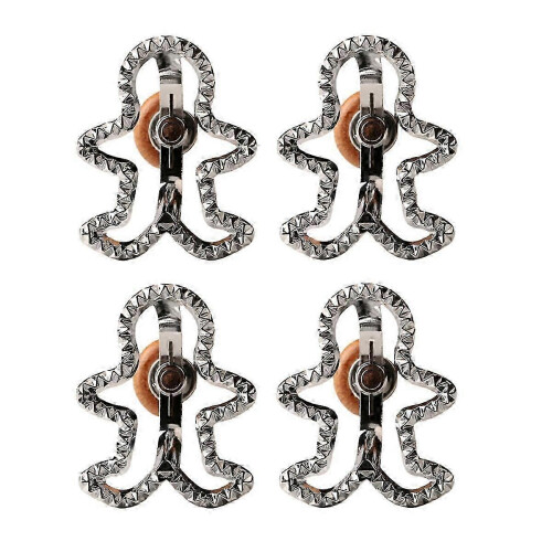 Cookie Cutter Bakverk Pressform Pepparkakor Man Ravioli Cutter Dumpling Spets Embossing Device Cake