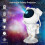 suitable for Astronaut Galaxy Projector Starry Sky Night Light, Astronaut Star Projector With Nebula, 2
