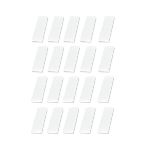 20 st utbytesfilter kompatibla med Pot Vortex Plus 6qt filter kan lukt radera och oljerester