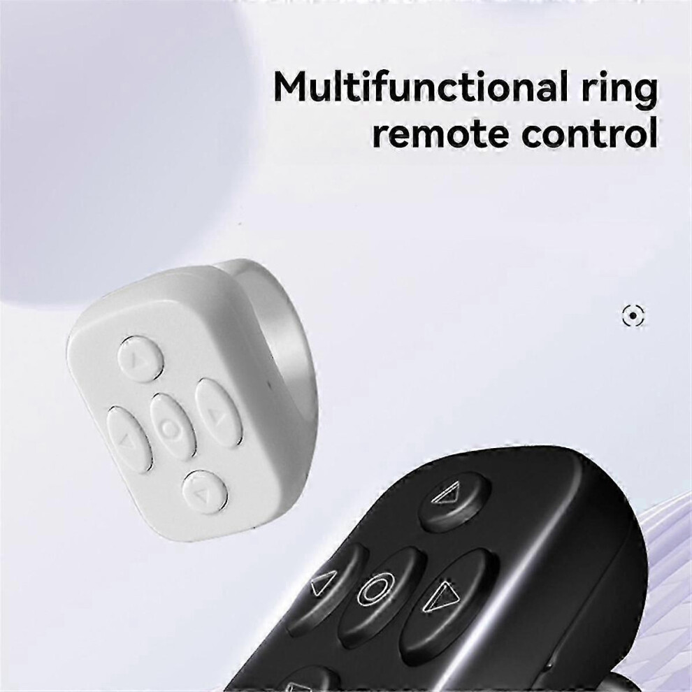 Wireless Bluetooth Air Mouse Mobile Selfie Lazy Instant Remote Control Ring Music Video Controller-image-OPC-PHN8FR6-NEW