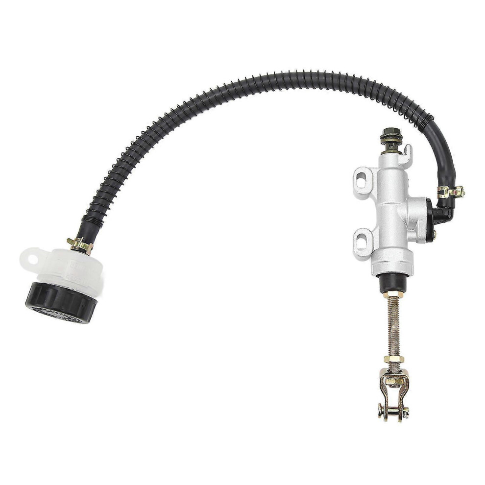 Motorcycle Rear Brake Pump Universal Rear Brake Master Cylinder With Reservoir For Atv Quad Dirt Bike 9421490201448
