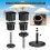 Accessori per base ombrellone da giardino, 2 pezzi, viti con manopola, base per supporto ombrellone, 2
