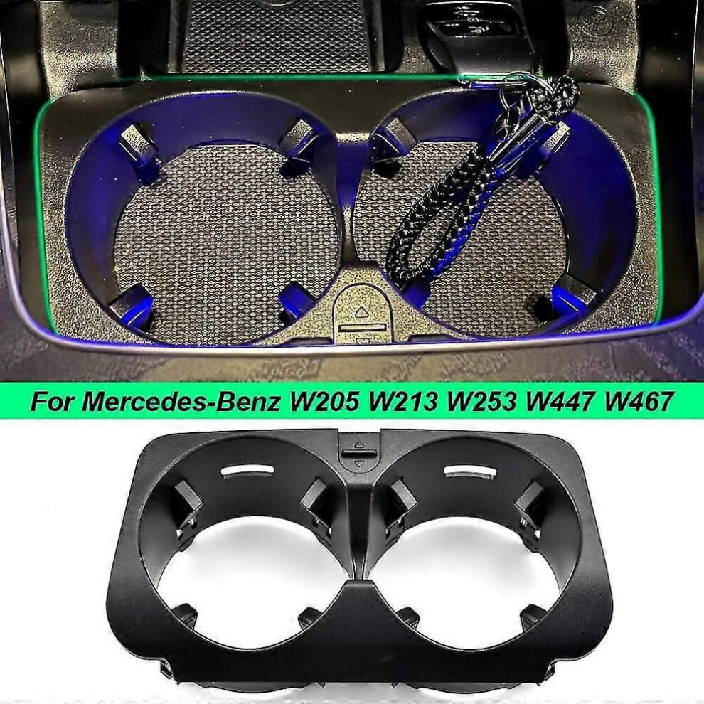 A2056800691 For Mercedes Benz C Class W205 E W213 Kzs W253 V W447 Car Front Center Console Water Cup 9421490201462