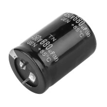 450v 680f Aluminium Electrolytic Capacitor 85 Standard (sn) Terminal 35x50mm Capacitor