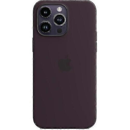 Custodia in silicone Apple con MagSafe per iPhone 14 Pro Max color sambuco