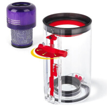 Upgraded Canister Replacement Compatible With V11 V15 Sv14 Sv15 Sv22 Vacuum Cleaner Dust Bin With Hepa