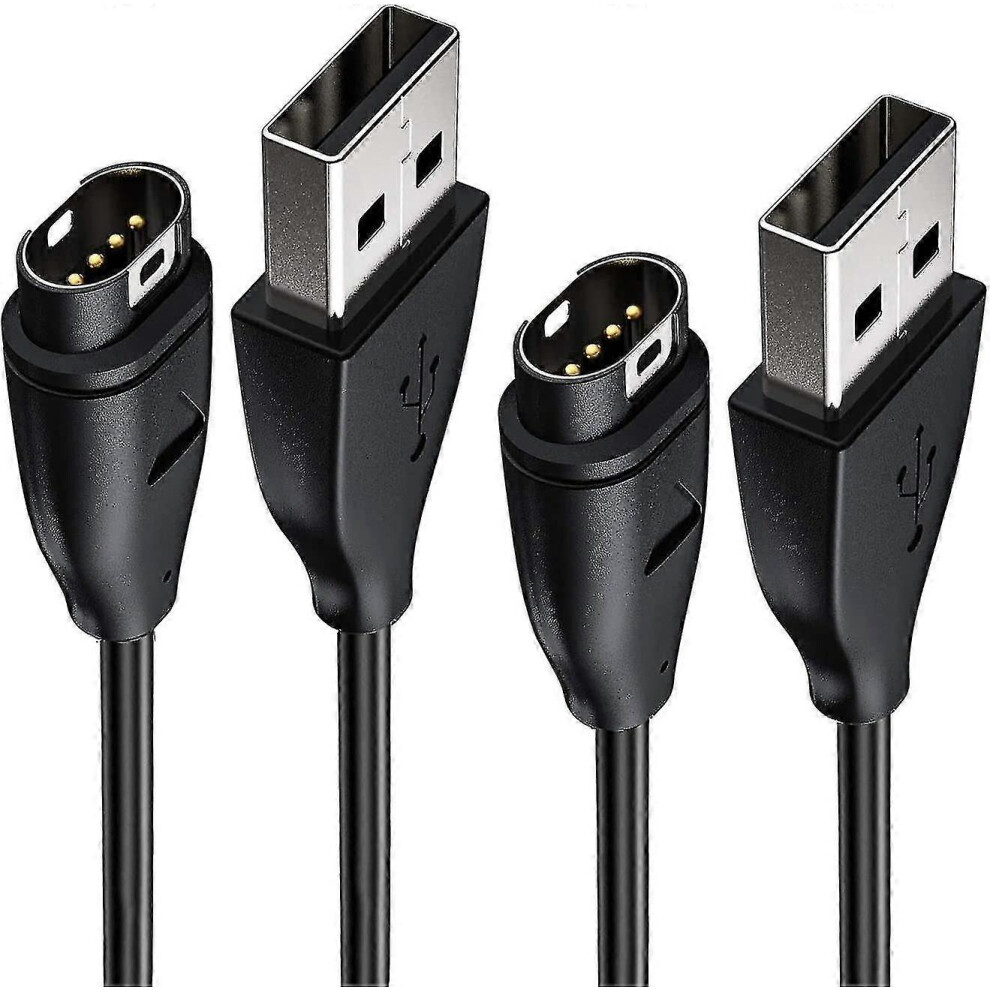 Compatible avec Garmin Fenix 6, 6s, 6x Pro, chargeur Sapphire (lot de 2), câble de charge Ankey -