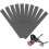 Lot de 10 sangles réglables pour hoverboard, sangles de fixation pour siège en nylon, crochet pour hoverboard 1