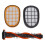 Vacuum Roller Brush Yellow Black Filter Replacement Vacuum Clerner Accessory Replacement Parts Kit for 1