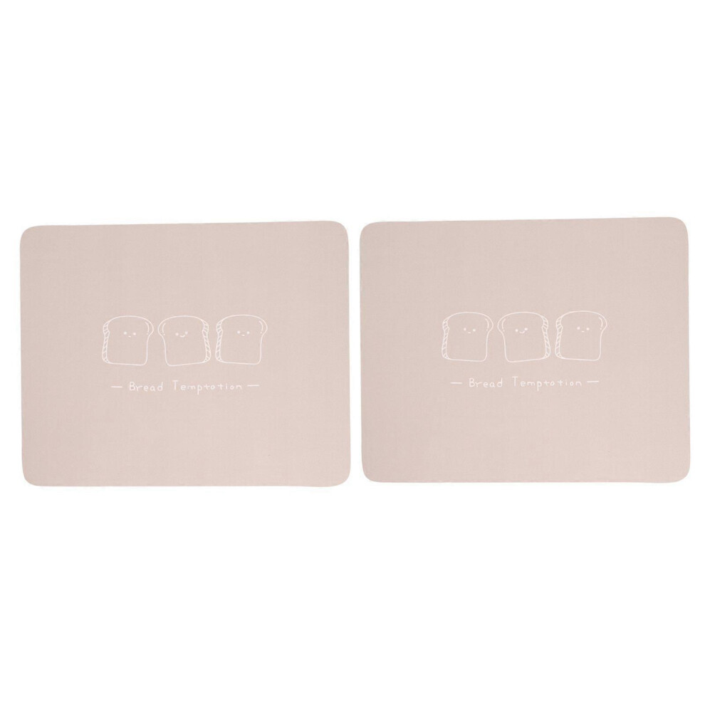 Coffee Bar Mat 3.5mm Thick Simple Anti Slip Bottom Waterproof Noise Reduction Dish Drying Mat for Kitchen