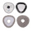 Sweeper Mop Cloth Holder Plate Kit for J1 J2 Sweeping Robot Replacement Accessories 2