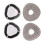 Sweeper Mop Cloth Holder Plate Kit for J1 J2 Sweeping Robot Replacement Accessories 1