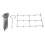 Supporto per spiedini per friggitrice, cottura uniforme, resistenza alla ruggine, supporto verticale 2