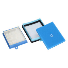 Vacuum Cleaner Air Outlet and Inlet Filter Set High Efficiency Vacuum Accessory for PHILIPS FC8760
