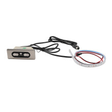Electric Sofa Controller 5A 3 Buttons 5 Pin Straight Head USB Charging Port Lift Chairs Switch with