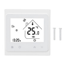 BHT 002GC Boiler Heating Programmable Thermostat Digital Touch Screen Thermostat with Large LCD Display