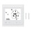 BHT 002GC Boiler Heating Programmable Thermostat Digital Touch Screen Thermostat with Large LCD Display 1