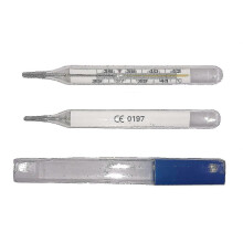 Klassisk glastermometer, perfekt för att ta temperaturen på barn och vuxna AM