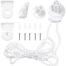 Blind Fittings Kit, Blinds Brackets With Beaded Chain, Curtain Accessories For Windows Replacement-AM