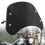 Parabrezza per moto, parabrezza, cupolino per Leoncino 500 (nero) 2