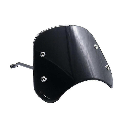 Parabrezza per moto, parabrezza, cupolino per Leoncino 500 (nero)