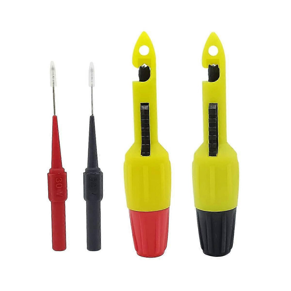 2 Pack Wire Piercing Probe Insulation Piercing Clip With Insulated Wire Piercing Probe,inspection O-AM-image-OPC-PHN8H9G-NEW