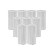Byte av poolfilterpatroner med filterpapper för typ A /c vattenpump (9 filter bomull)