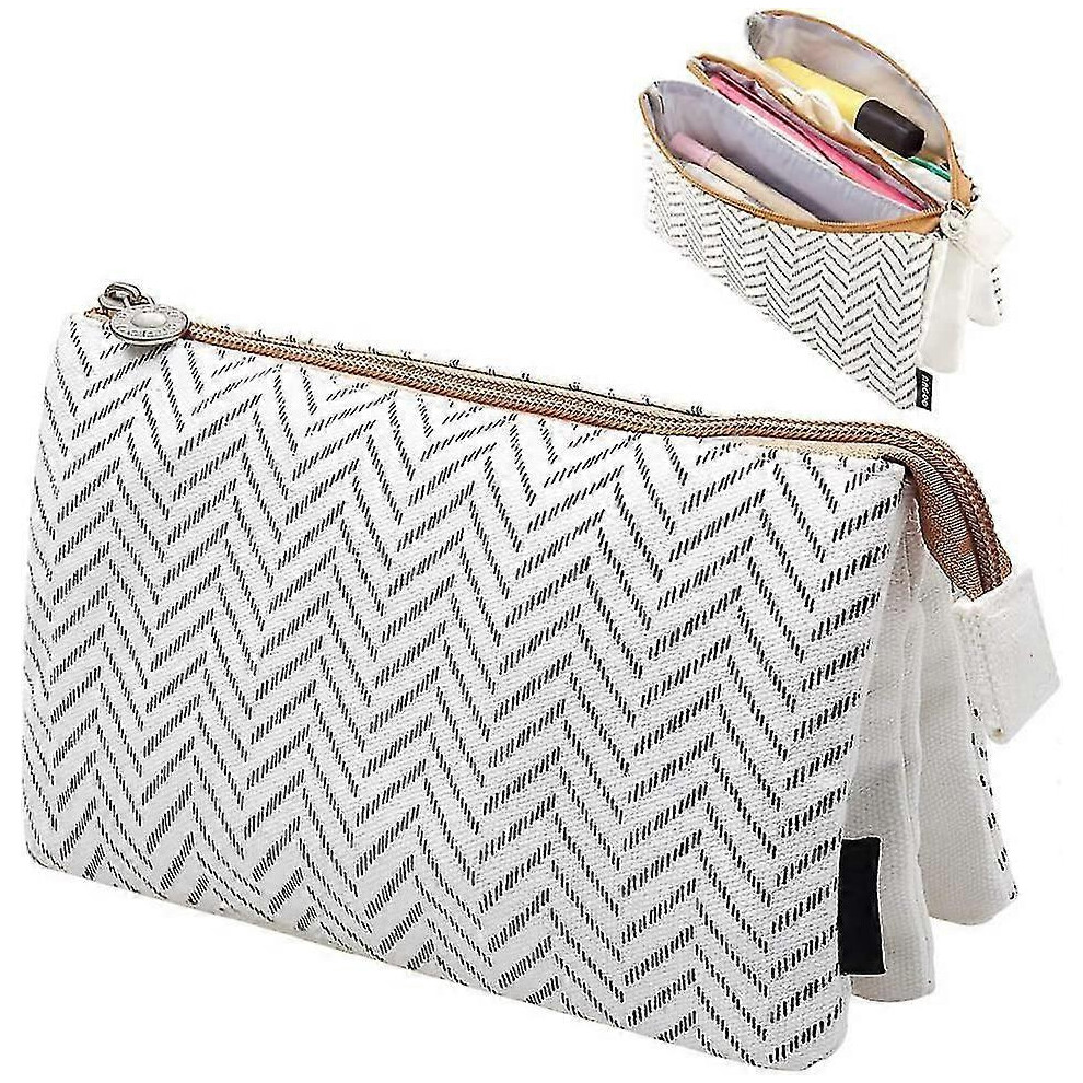 Astuccio Grande, Astuccio Portapenne, Astuccio Portapenne In Tela Per Studenti, Astuccio Portapenne