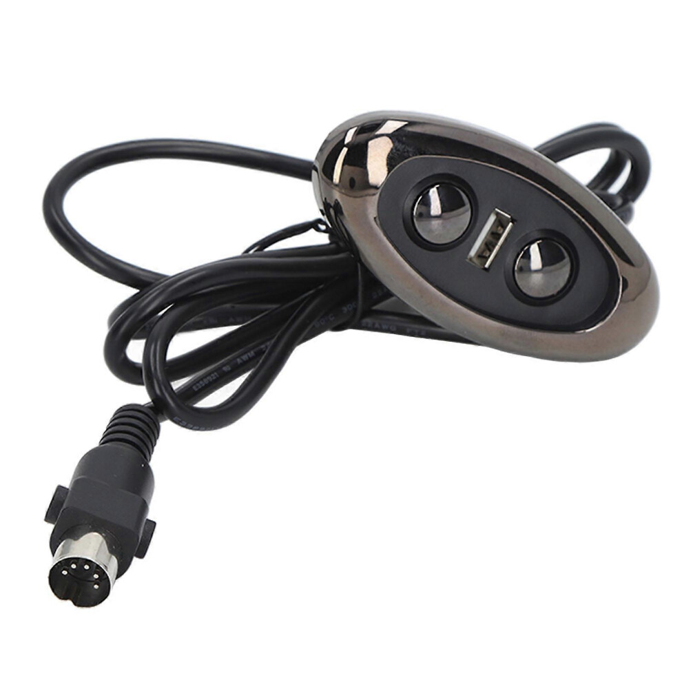 Electric Sofa Controller LED Backlight Single USB Charging Port 5 Pin Electric Recliner Switch for Lift