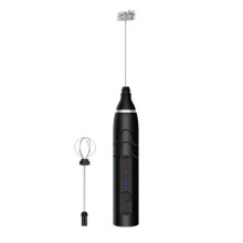 Mousseur à lait électrique portatif en acier inoxydable ABS 304, mini appareil à mousse pour café, chocolat