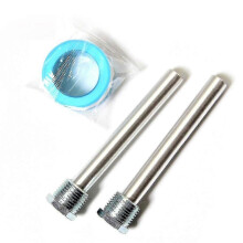 2-pack 1/2 tum Npt Rv Vattenvärmare Anod Stång Med Tejp Magnesium-anod Stång För Värmare 11553, För
