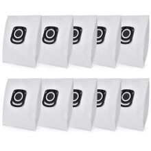 Pack Of 10 Vacuum Cleaner Bags - For Rowenta Hygiene + Zr200520, For Rowenta Compact Power, X-trem Power