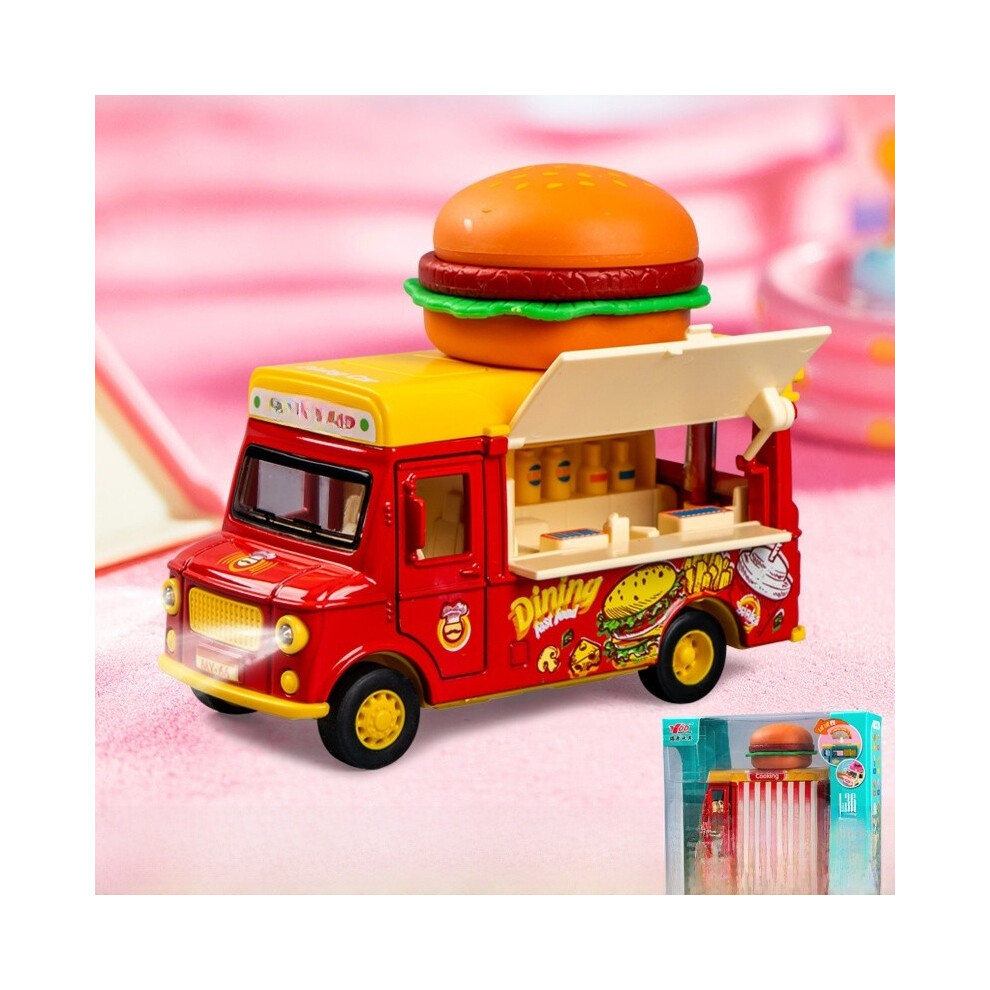 (Ice Cream) Car Model Hamburg Toy With Flashing Lights And Music Playroom For Decoration-image-OPC-PHN8PNW-NEW