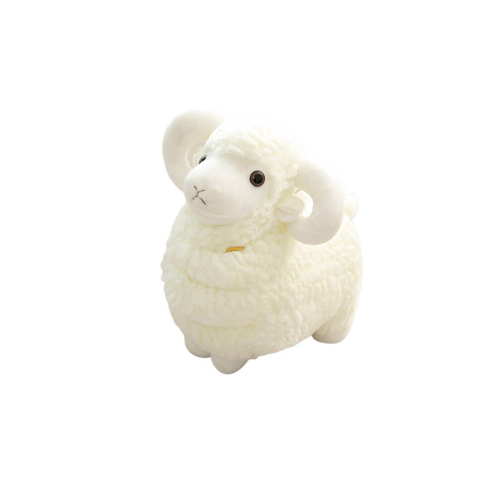 (White, 38cm) Animal Cotton Plush Filled Sheep Doll Girls Room Ornament For Birthday Gift Kids-image-OPC-PHN8RFC-NEW