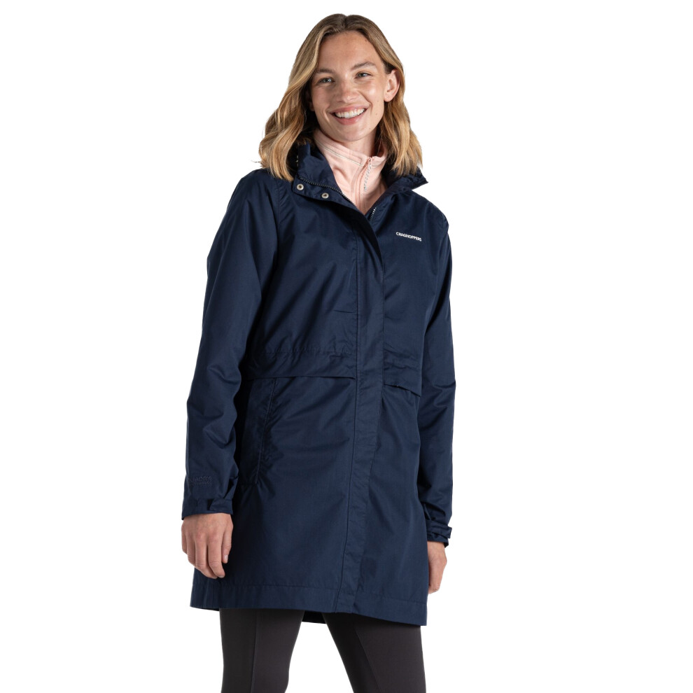 (8 UK, Blue Navy) Craghoppers Womens/Ladies Ana Waterproof Jacket