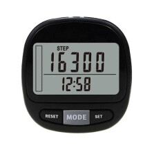Pedometer for Walking, 3D Pedometer with Clip and Strap, Walking Distance Miles, Calorie Counter for Men and Women Ref: 2527