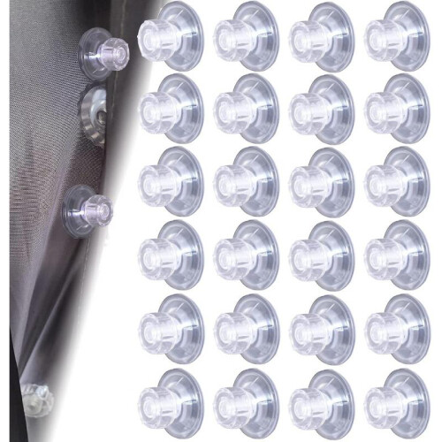 24pcs High Grip Suction Cup Caravan Locks for Motorhome, Van, Motorhome