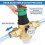 Pressure Regulator Water with Pressure Gauge Water and Screen Filter 9