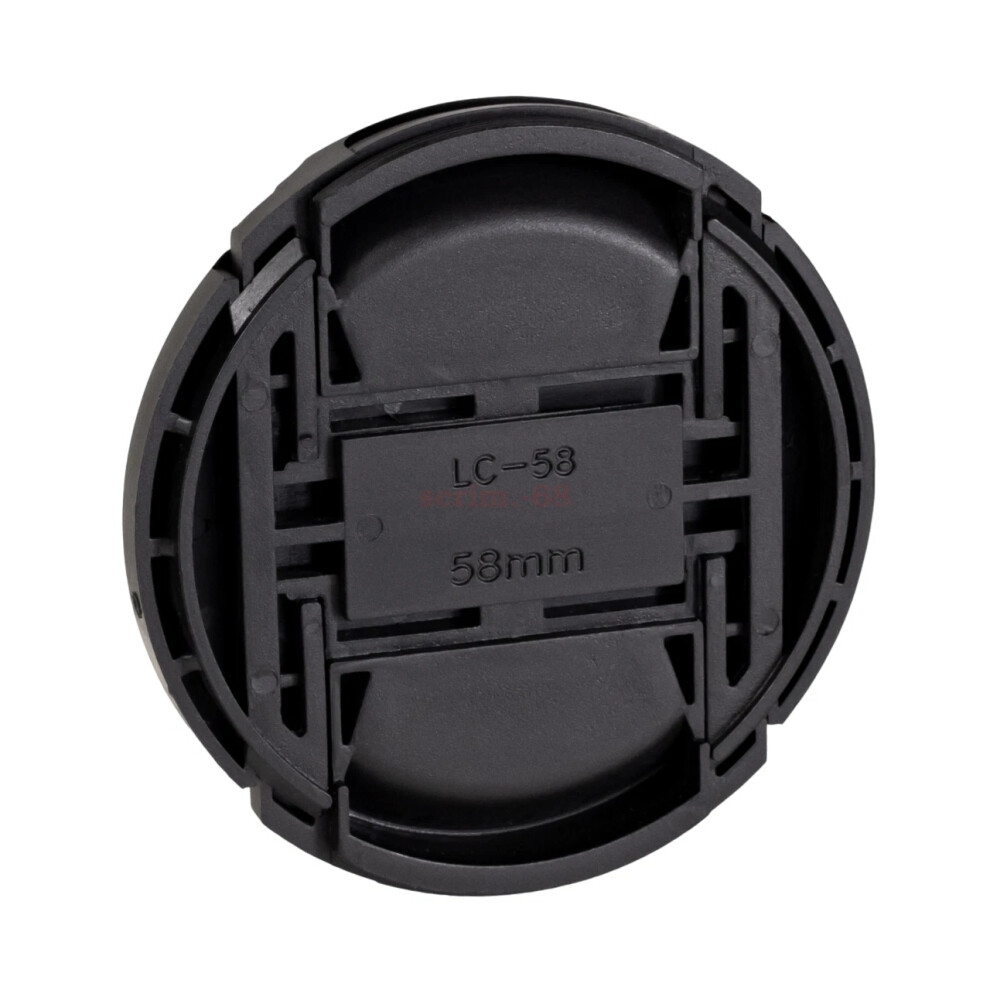 (58Mm) For Camera Lenscenter Pinch Lens Cap Cover 37/39/49/52/55/58/62/67/72/77/82/86Mm 6963793746811