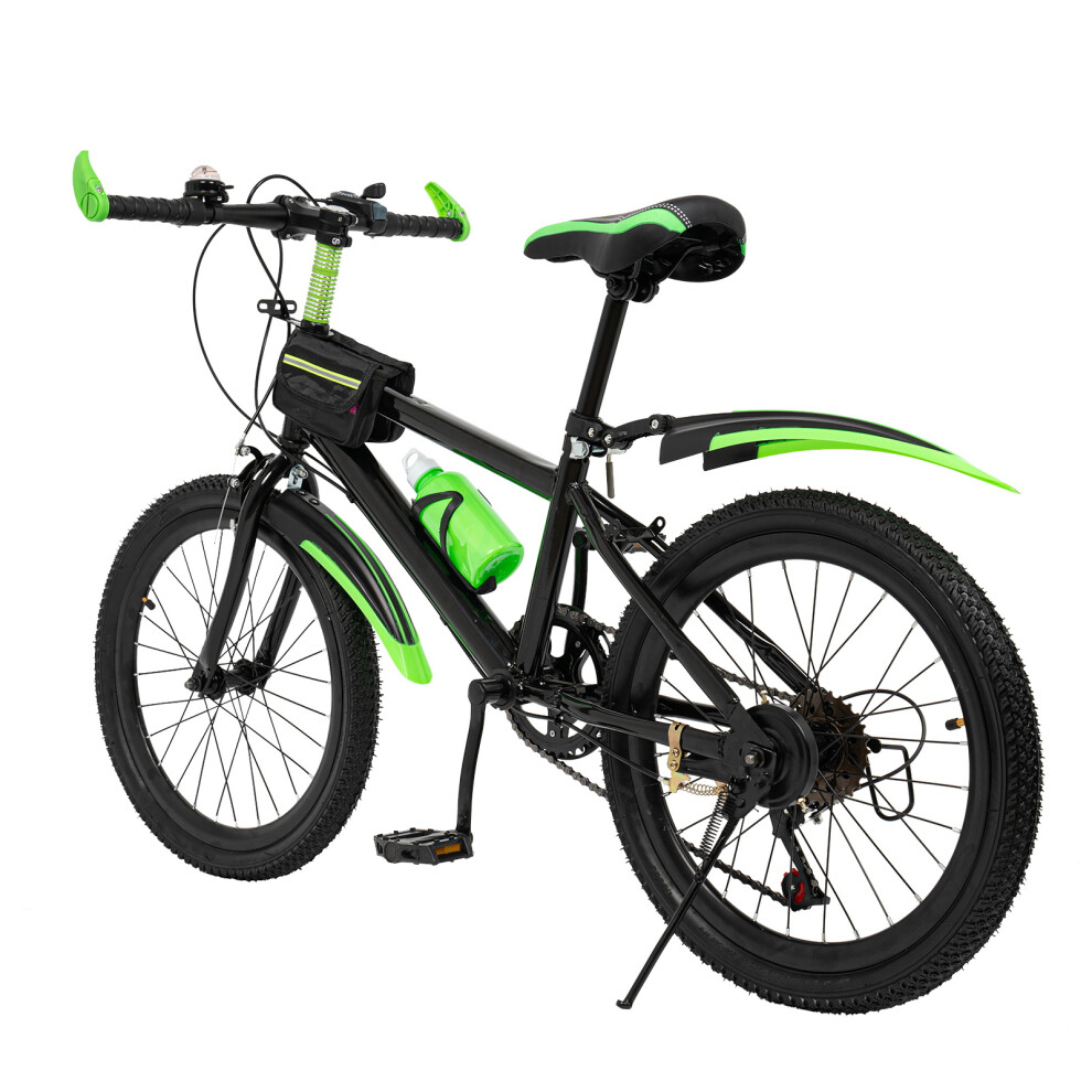 (Green) 20" Mountain Bike for children 4.26 to 4.9 feet tall-image-OPC-PHN97RX-NEW