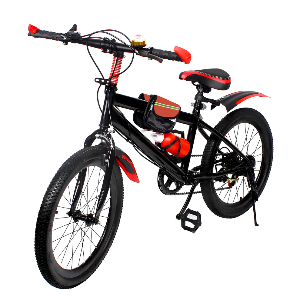 (Red) 20" Mountain Bike for children 4.26 to 4.9 feet tall-image-OPC-PHN97RW-NEW