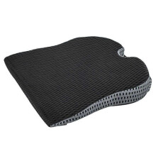 (black) Car Wedge Seat Cushion For Car Driver Seat Office Chair Wheelchairs Memory Foam Cushion-orthopedic Support And Pain Re