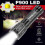 Portable LED Flashlight USB Rechargeable Pocket Flashlight Waterproof Torch with Output Power Bank Function for Camoping Hiking 2