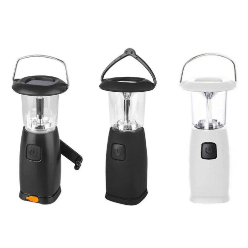 (Style B) USB Emergency Torches Flashlights Foldable Hand-cranked Charging Camping Lights Lightweight LED Lamps Durable Rechargeable