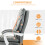 Homcom HOMCOM Office Chair with Adjustable Lumbar Support, Computer Chair, Grey 4