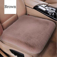 (1 PCS(.186)) 1Pcs Winter Warm Car Seat Cover Front Rear Cushion Plush Pad Protector Mat Soft Comfortable Chair Cushion Accessories Universal